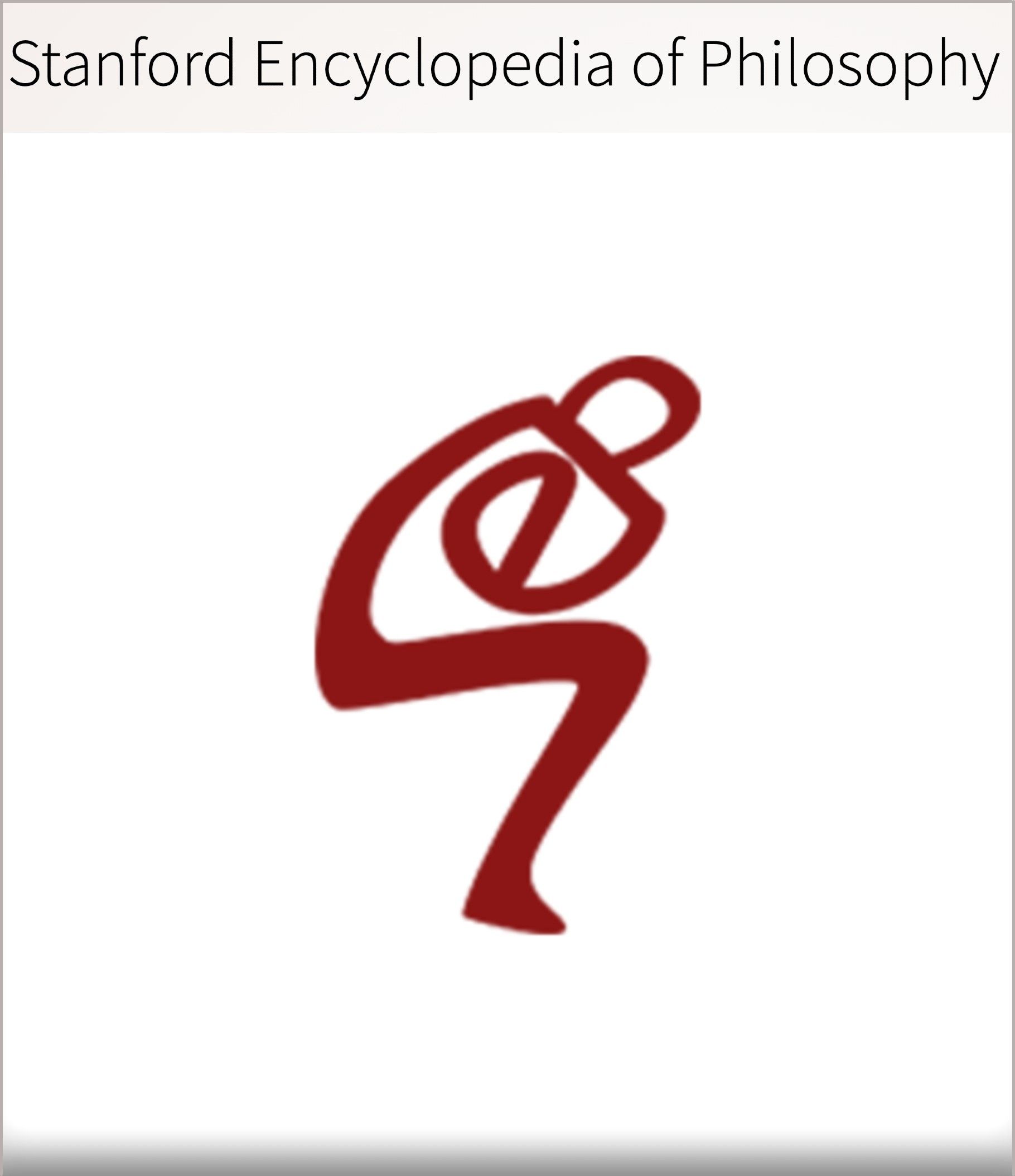 Logo of the Stanford Encyclopedia of Philosophy